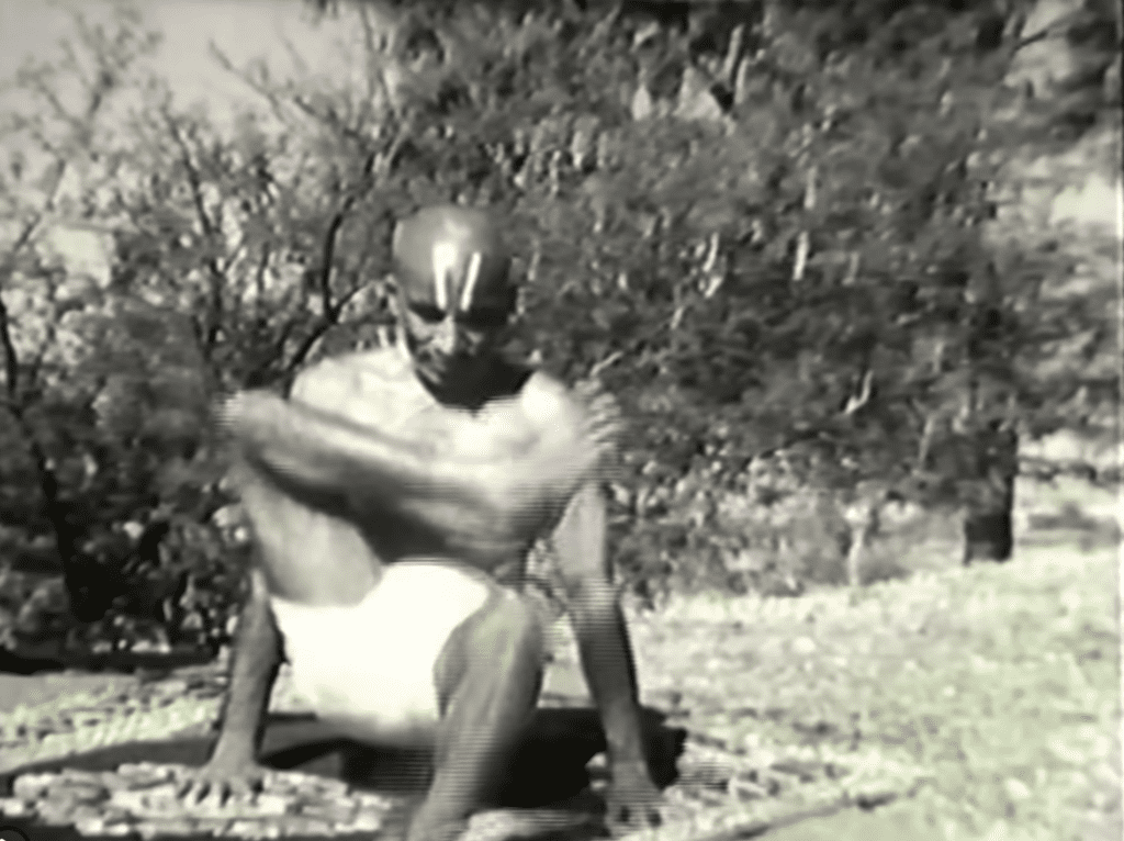 Archival image of Tirumalai Krishnamacharya, influential in the history of yoga