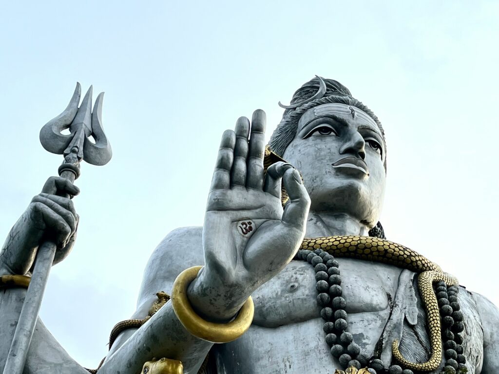 Shiva statue, Vedic Roots as part of History of Yoga